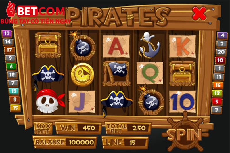 Chinh Phục Pirate King – Cơ Hội Trúng Jackpot 100 Tỷ Tại Betcom Casino! 4 mẹo chơi Pirate King Betcom