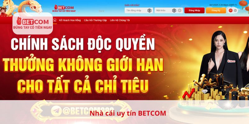 Nhà cái uy tín Betcom